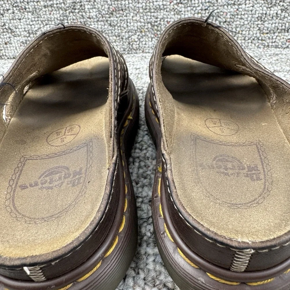 Vintage Dr. Martens Sandals Mens Size 6 Chunky England Y2K 8582 Brown